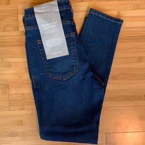 Everlane: Mid Rise Skinny Jeans 28 Ankle Dark Wash NWT